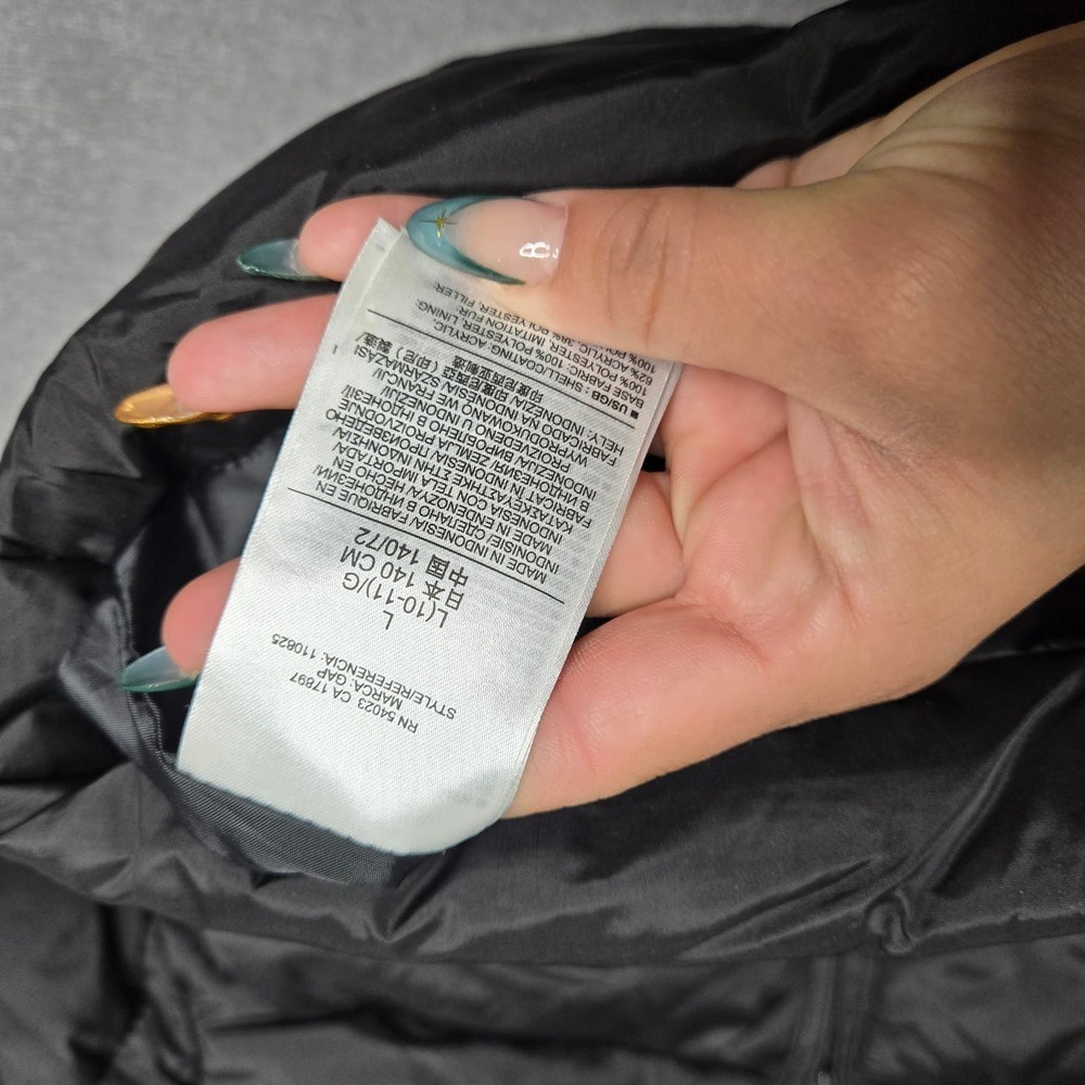 Gap Boys Black Puffer Jacket - Picture 2 of 5